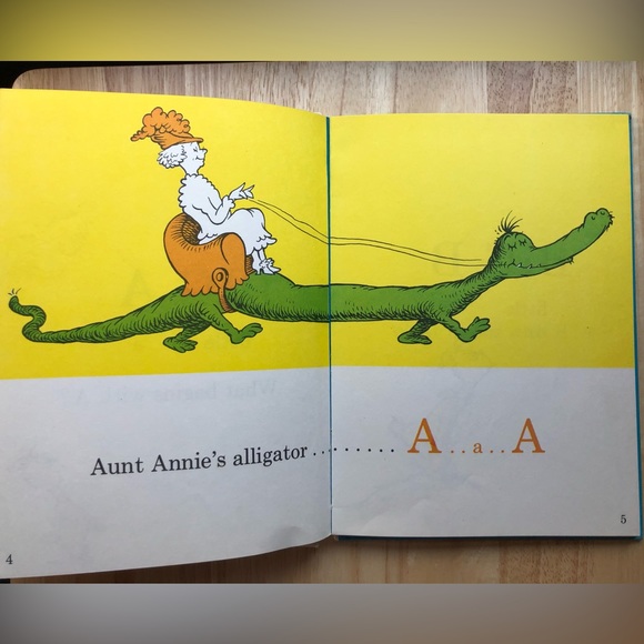 Vintage 1963 Beginner Books Dr. Seuss’s ABC Hardcover Childrens Book - Picture 6 of 12